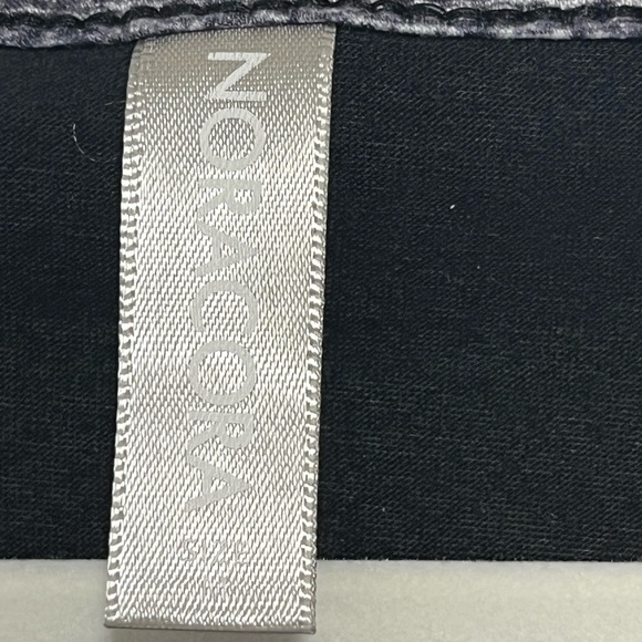 Noracora Black Gray Raglan Long Sleeve Women's Top - Picture 3 of 6